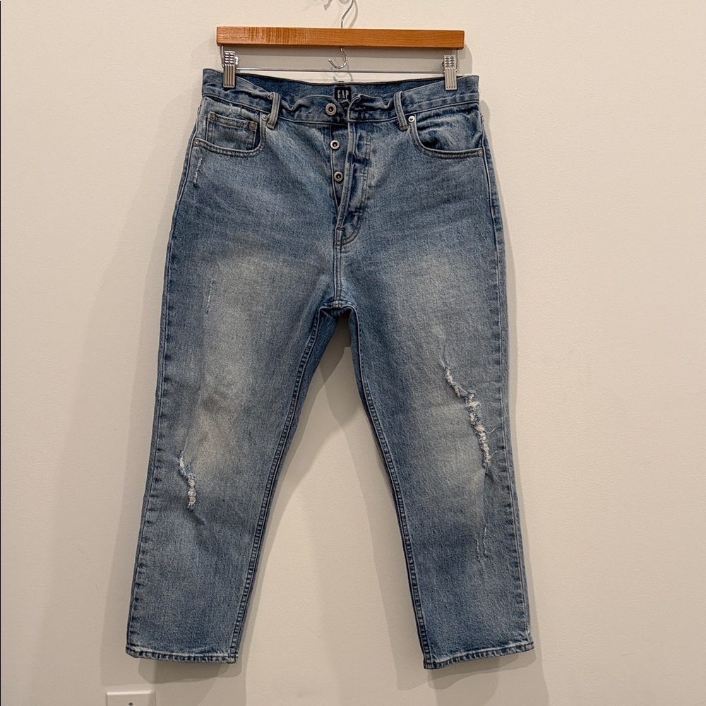 GAP Blue Cropped Jeans
